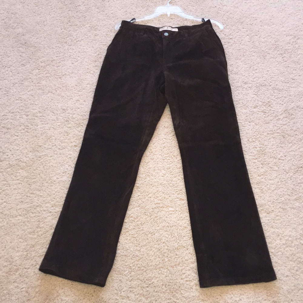 NWOT Vintage Hilfiger trouser fit suede pants